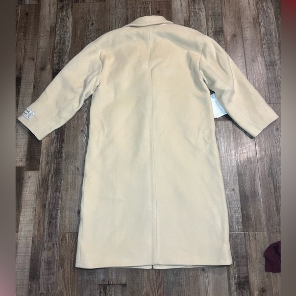 Wilfred The Only Coat Wool Cashmere Blend in Frappe Cream Women’s Size Large NWT - Picture 6 of 10